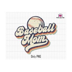 baseball mom png, sport mom png, vintage mama baseball png, retro baseball mom png, game day baseball png, baseball lover, mothers day png