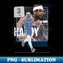 jaden hardy basketball paper poster mavericks 6 - png transparent sublimation file - bold & eye-catching