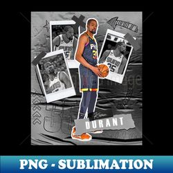 kevin durant basketball paper poster suns 5 - sublimation-ready png file - perfect for personalization