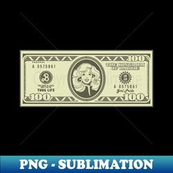 money barbie - sublimation-ready png file - create with confidence
