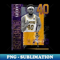 mason jones basketball paper poster lakers 2 - artistic sublimation digital file - revolutionize your designs