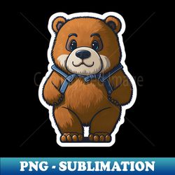 bear - sublimation-ready png file - perfect for sublimation art