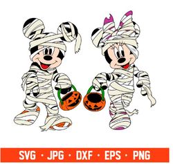 halloween mummy mickey minnie svg-free svg-daily freebies svg-cricut silhouette vector cut file