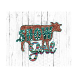 show mom png, sublimate download, cow, stock animal, farm animal, embossed, aztec, western, country, turquoise, cheetah, leopard,