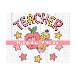 teacher png, digital download, sublimate, sublimation, western, country, back to school, cute, school,