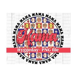 mama png, digital download, baseball, softball, sublimate, sublimation, mom, vintage, retro,