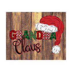 Grandma Claus png, Sublimation PNG, Christmas Png, Mimi, Plaid, Leopard, Santa, Elf,  ho ho ho