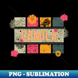 80s  name  camila  retro style - professional sublimation digital download - enhance your apparel with stunning detail