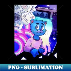 gumball - elegant sublimation png download - defying the norms