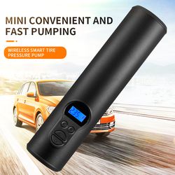 tyre inflator cordless portable compressor digital car electric air pump 12v 150psi rechargeable air pump for car bicycl