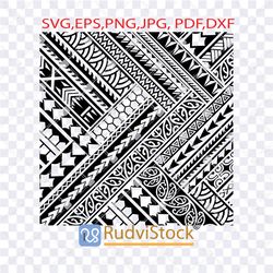 tattoo svg. polynesian design tribal background