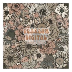 floral seamless pattern sublimation digital design download-flowers seamless pattern, fall sublimation, spring flowers s