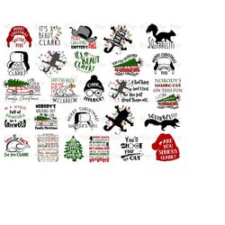 christmas vacation svg bundle - christmas svg files for cricut, silhouette, glowforge, pod, sublimation - funny christma