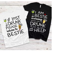 please return to bestie friend svg t shirt design for drinking bridal shower party - funny drinkink matching shirts for