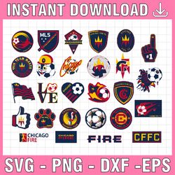 27 files mls logo chicago fire, chicago fire svg, vector chicago fire, clipart chicago fire, football kit chicago fire