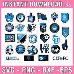 27 files mls logo charlotte fc, charlotte fc svg, vector charlotte fc, clipart charlotte fc, football kit charlotte fc