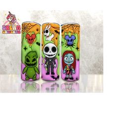 3d inflated halloween tumbler, cartoon halloween tumbler, halloween tumbler, 3d tumbler wrap, 20oz skinny tumbler, spooky season tumbler png