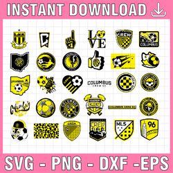 30 files mls logo columbus crew sc, columbus crew sc svg, vector columbus crew sc, clipart columbus crew sc, football