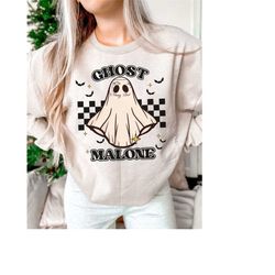 ghost malone png, funny ghost instant download, sublimation graphics, clipart, halloween png, cute ghost png, fun hallow