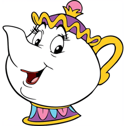 qualityperfectionus digital download - beauty and the beast mrs. potts - png, svg file for cricut, htv, instant download