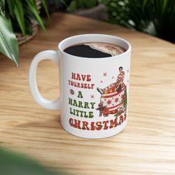 christmas coffee mug, hot chocolate mug, christmas gift