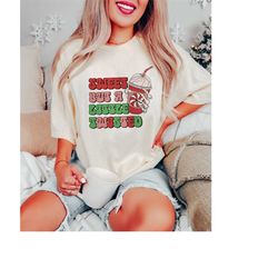 retro christmas png, christmas sublimation design, sweet but a little twisted png, funny christmas png, trendy christmas