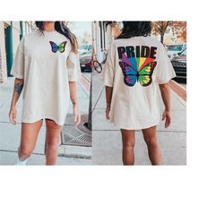 butterfly pride png, pride png, floral boho pride, lgbt png, png design, love is love, sublimation design, digital downl