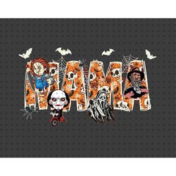 horror characters mama png, spooky mommy halloween png,