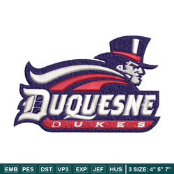 duquesne dukes embroidery design, duquesne dukes embroidery, logo sport, sport, embroidery, ncaa embroidery.