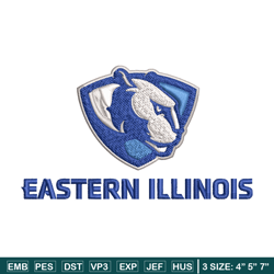 eastern illinois panthers embroidery design, eastern illinois panthers embroidery, sport embroidery, ncaa embroidery.