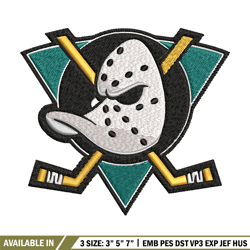 anaheim ducks logo embroidery,nhl embroidery, sport embroidery, logo embroidery, nhl embroidery design