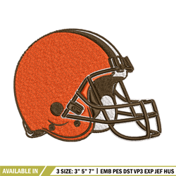 cleveland browns logo embroidery, nfl embroidery, sport embroidery, logo embroidery, nfl embroidery design