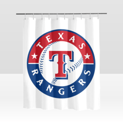 texas rangers shower curtain