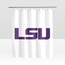 lsu tigers shower curtain