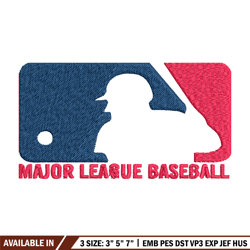 major league baseball logo embroidery, mlb embroidery, sport embroidery, logo embroidery, mlb embroidery design.