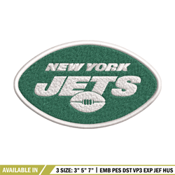 new york jets logo embroidery, nfl embroidery, sport embroidery, logo embroidery,nfl embroidery design