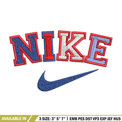 nike color embroidery design, brand embroidery, nike embroidery, embroidery file, logo shirt, digital download