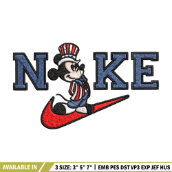 nike mickey embroidery design, brand embroidery, nike embroidery, embroidery file, logo shirt, digital download