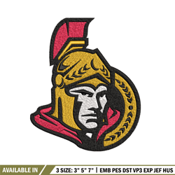 ottawa senators logo embroidery, nhl embroidery, sport embroidery, logo embroidery, nhl embroidery design.