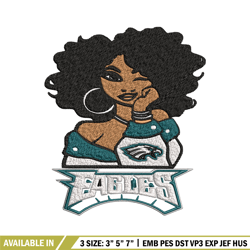 philadelphia eagles embroidery design, nfl girl embroidery, philadelphia eagles embroidery, nfl embroidery