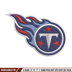 tennessee titans logo embroidery, nfl embroidery, sport embroidery, logo embroidery, nfl embroidery design.