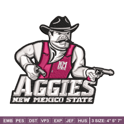 new mexico state aggies embroidery, new mexico state aggies embroidery, logo sport, sport embroidery, ncaa embroidery.