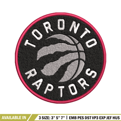 toronto raptors logo embroidery, nba embroidery, sport embroidery, logo embroidery, nba embroidery design.