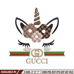 unicorn gucci embroidery design, gucci embroidery, embroidery file, brand embroidery, logo shirt, digital download