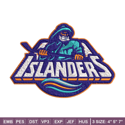 new york islanders logo embroidery, nhl embroidery, sport embroidery, logo embroidery, nhl embroidery design.