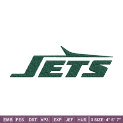 new york jets logo embroidery, nfl embroidery, sport embroidery, logo embroidery, nfl embroidery design