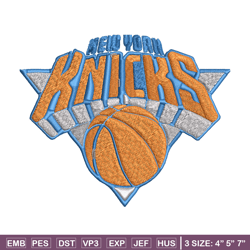 new york knicks logo embroidery, nba embroidery, sport embroidery, logo embroidery, nba embroidery design.