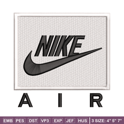 nike air embroidery design, nike air embroidery, nike design, embroidery file, logo shirt, digital download.