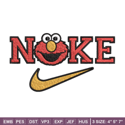 nike red cartoon embroidery design, nike embroidery, brand embroidery, embroidery file, logo shirt, digital download.