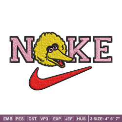 nike yellow cartoon embroidery design, nike embroidery, brand embroidery, embroidery file, logo shirt, digital download